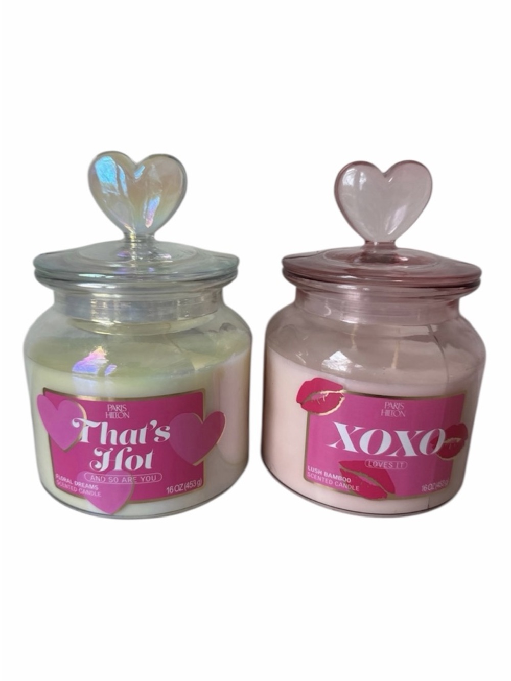 Paris Hilton That's Hot, XOXO Loves It Candle Set of 2